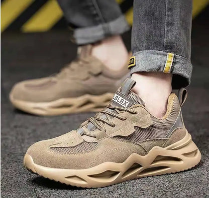 6KV Insulation Blocking Current Work Safety Shoes For Men Lightweight Indestructible Anti-smash Sneakers Steel Toe Cap Boots