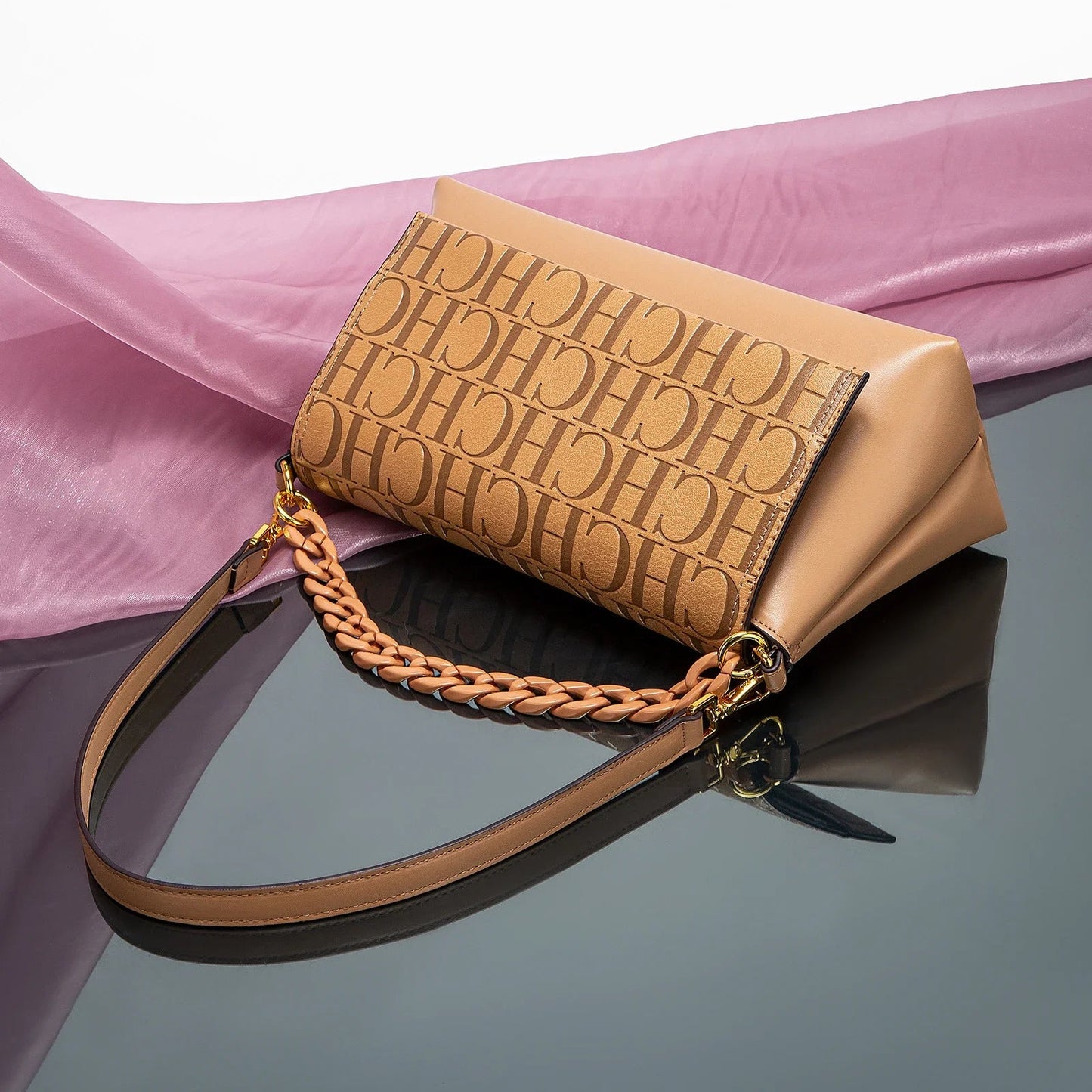 Classic New Solid Color Rectangular Women's Shoulder Bag Fashion Retro Party Multi Functional Occasion Chain Bag