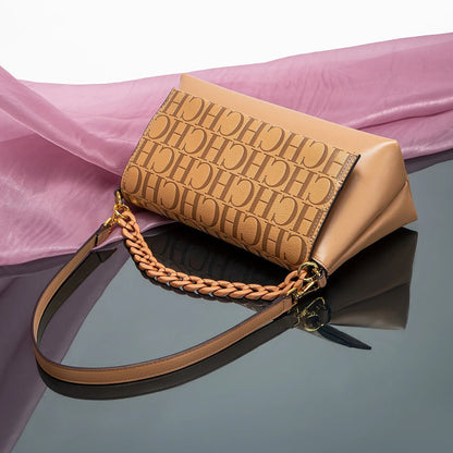 Classic New Solid Color Rectangular Women's Shoulder Bag Fashion Retro Party Multi Functional Occasion Chain Bag