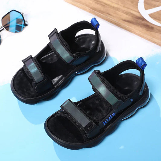 Breathable Sport Sandals for Boys Summer Casual Beach Shoes Comfortable Soft SoleNon-Slip Kids Fashion Outdoor Sandalias