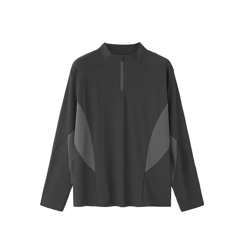 Unisex Cycling Jersey Long Sleeve - High Elastic Lightweight Front Zipper Bike Shirt  Men Women |Windproof Outdoor Sports Tights