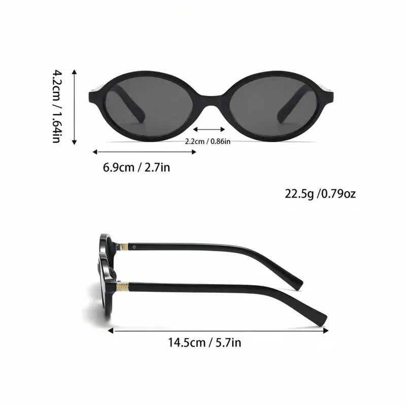 European and American retro men's and women's fashionable sunglasses trend versatile summer sun shading and UV400 protection