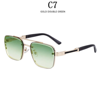 Retro Square Sunglasses For Men Sunscreen Vintage Sunglasses Women Trendy And Fashionable Fashion Glasses Gafas De Sol Hombre