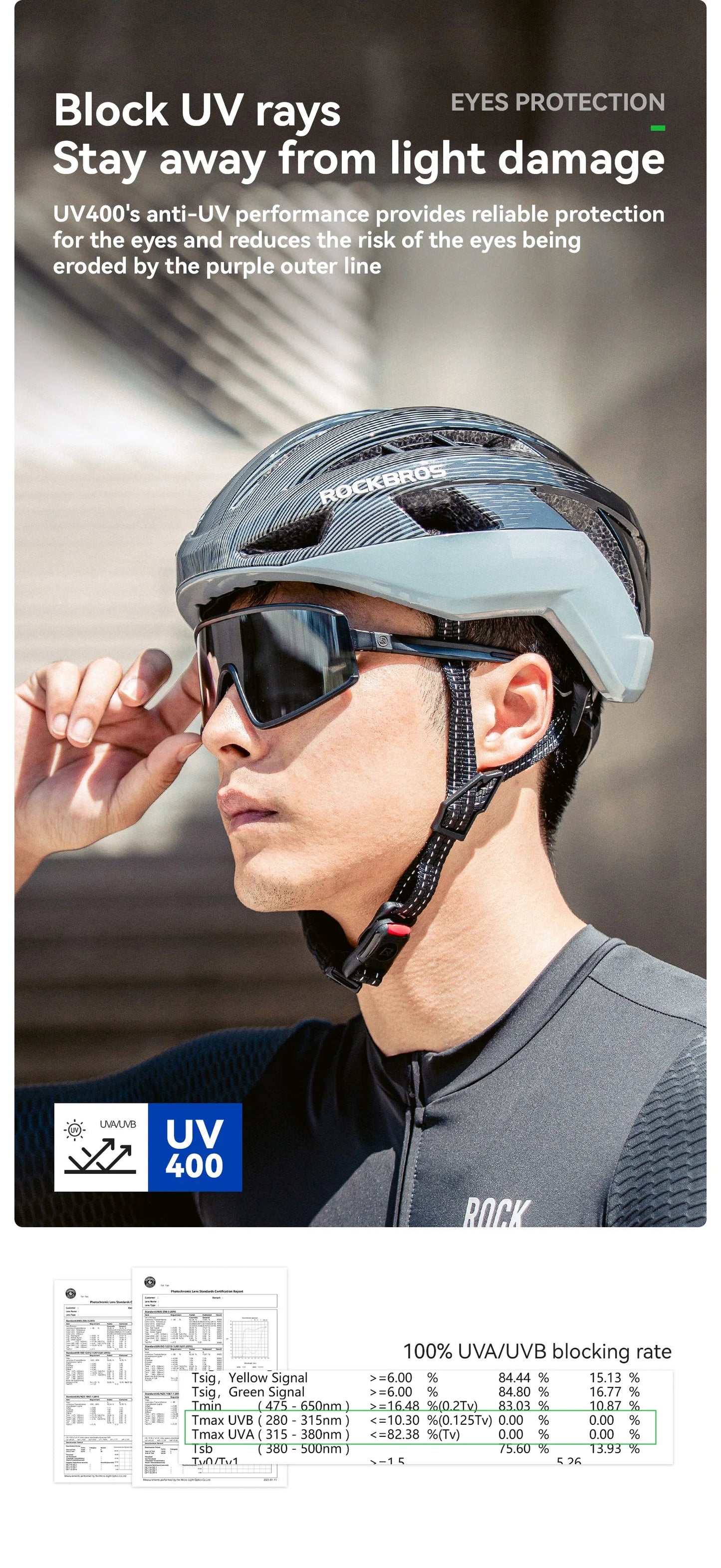 Outdoor Cycling Sunglasses Polarized UV400 Driving Eyewear Bicycle Goggles Non-slip Anti-fog Photochromic Glasses