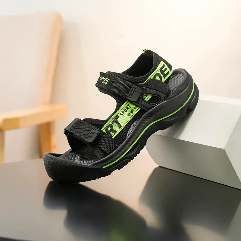 Fashion Kids Sandals Shoes Boy Water Sneaker Summer Outdoor Sports Non-slip Soft Beach Sandals for Boy Casual Shoes