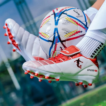 New Men Professional Football Boots Unisex Hot Sale Cleats Soccer Shoes Futsal Women Ultralight High-quality TF/FG Sneakers