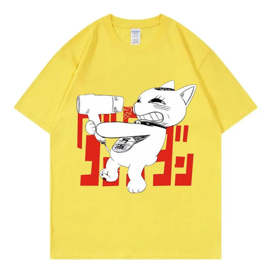 Anime Dandadan Turbo Granny Graphic T Shirts Japanese Manga Short Sleeve T-shirt High Quality Cotton Clothing T-shirts Unisex