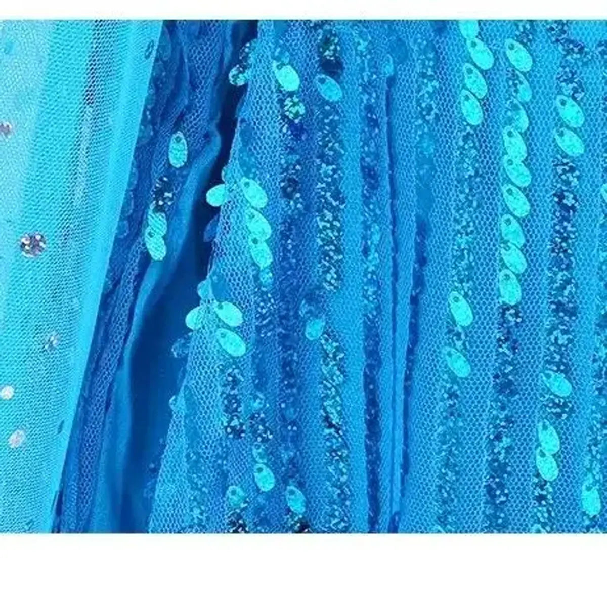 Halloween Elsa Dress Kids Cosplay Costumes Sequined Mesh Ball Gown Carnival Party Frozen Prom Gown Princess Dress for Girl