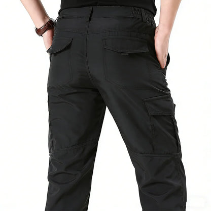 2026 Outdoor Work Tactical Pants Men Spring Autumn Casual Cargo Trousers Waterproof Hiking Pant Elastic Traveling Workwear Pants