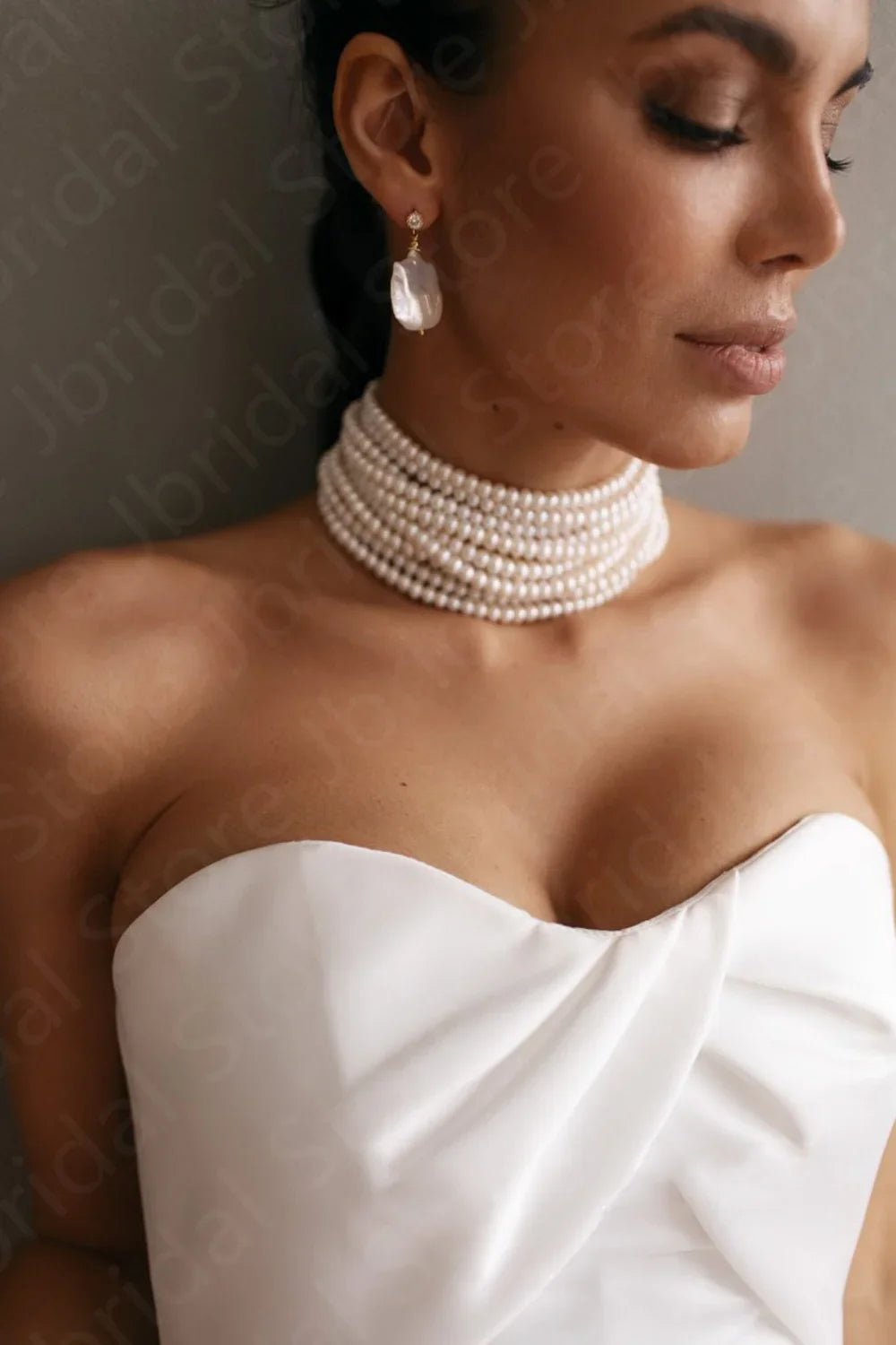 Modern Simple Sleeveless Wedding Dresses Short Bride  Strapless Mid Calf Length Bridal Gowns Lace Up Back 2023 On Sale
