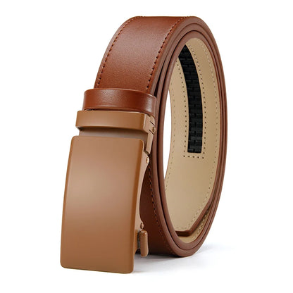 Men's High-quality Buckle Jeans Cowhide Casual Belt Business Denim Belt Men's Fashion Designer 2025 New Style