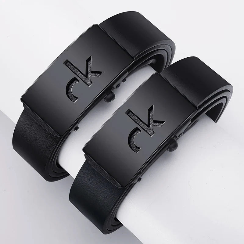 Men's Automatic Buckle Belt Fashion Men's Business Casual Belt Trend Simple Gift For Boyfriend Father's Birthday
