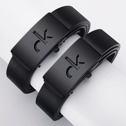 Men's Automatic Buckle Belt Fashion Men's Business Casual Belt Trend Simple Gift For Boyfriend Father's Birthday