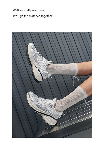 Basque 3 Sneakers Women Lightweight Wear-Resistant Trendy Durability Thick Sole Casual Sports Female Shoes 874218320006