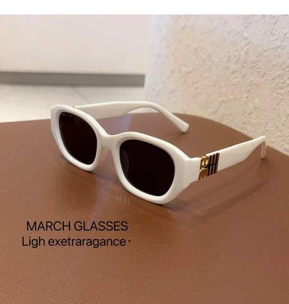 Small New Fashion Sunglasses Women Men Stylish Designer Ladies Sun Glasses Oval Trending Shades Unisex Eyewear Sunglass Gafas