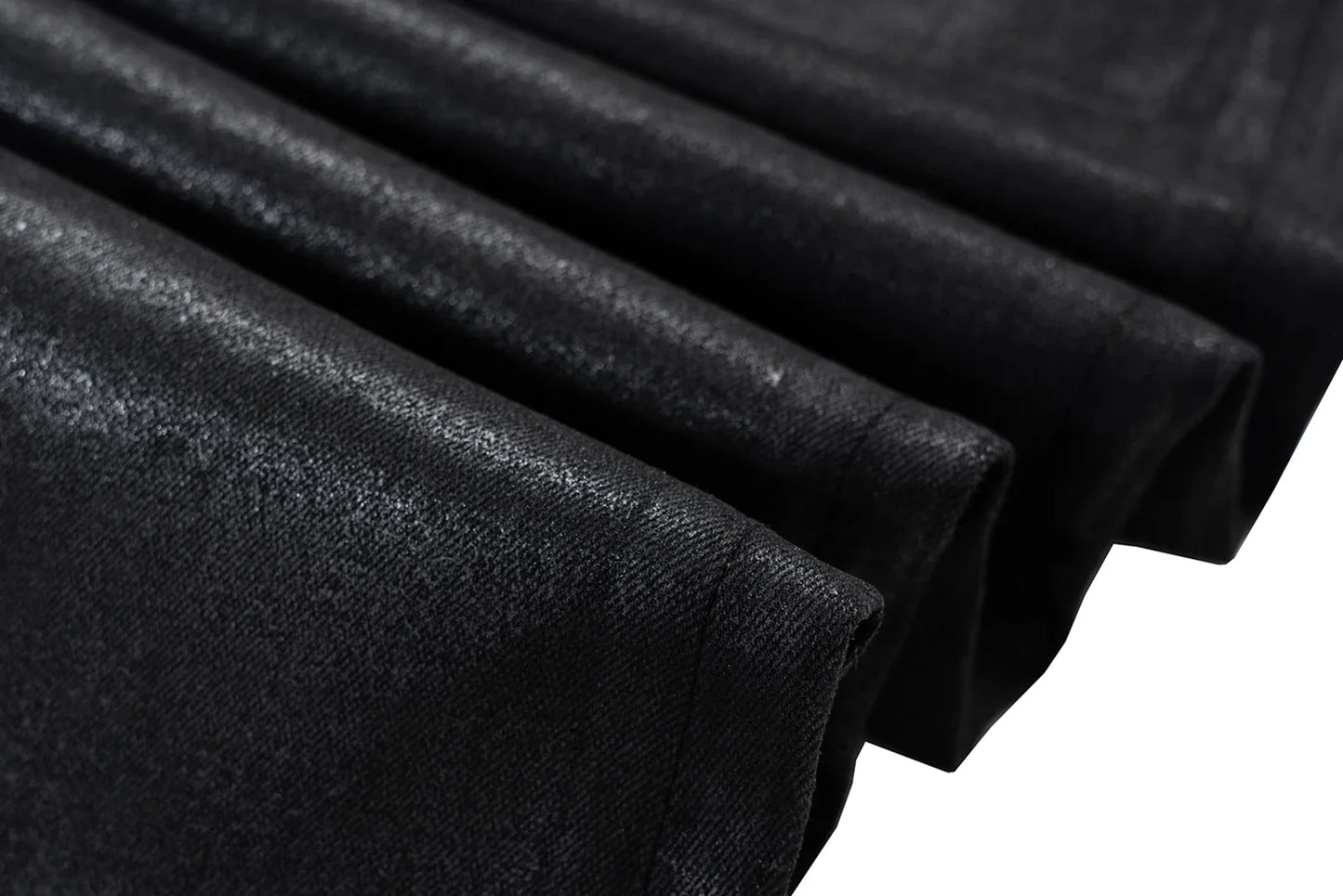 Streetwear Black Wax Leather Strecth Jeans for Men Ropa Hombre Baggy Y2k Flare Pants Oversized Straight Denim Trousers