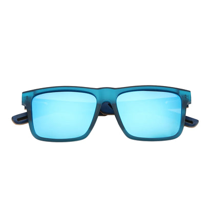 Walnut Wood Sunglasses with Dark Polarized Lenses for Men and Women | UVA/UVB Ray Protection