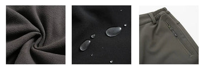 Women's Outdoor Hiking Pants Fleece Slim Soft Shell Snow Ski Pants Trekking Waterproof Windproof Winter
