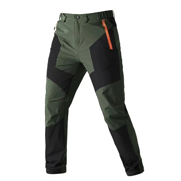Quick Dry Hiking Pants Men Outdoor Running Camping Climbing Thin Fabric Mountain Trousers Stretch Lightweight Pants