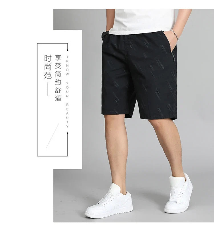 New Shorts Men's Summer Thin Section Casual Quick Dry Five-Minute Pants Loose Large Size Sports Pants
