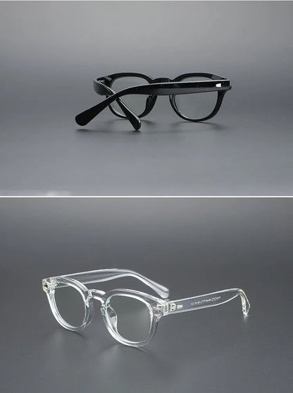 Fashion Simple Round Geometric Design Women's Anti-Blue Light Glasses Men's Reading Glasses Customizable Prescription
