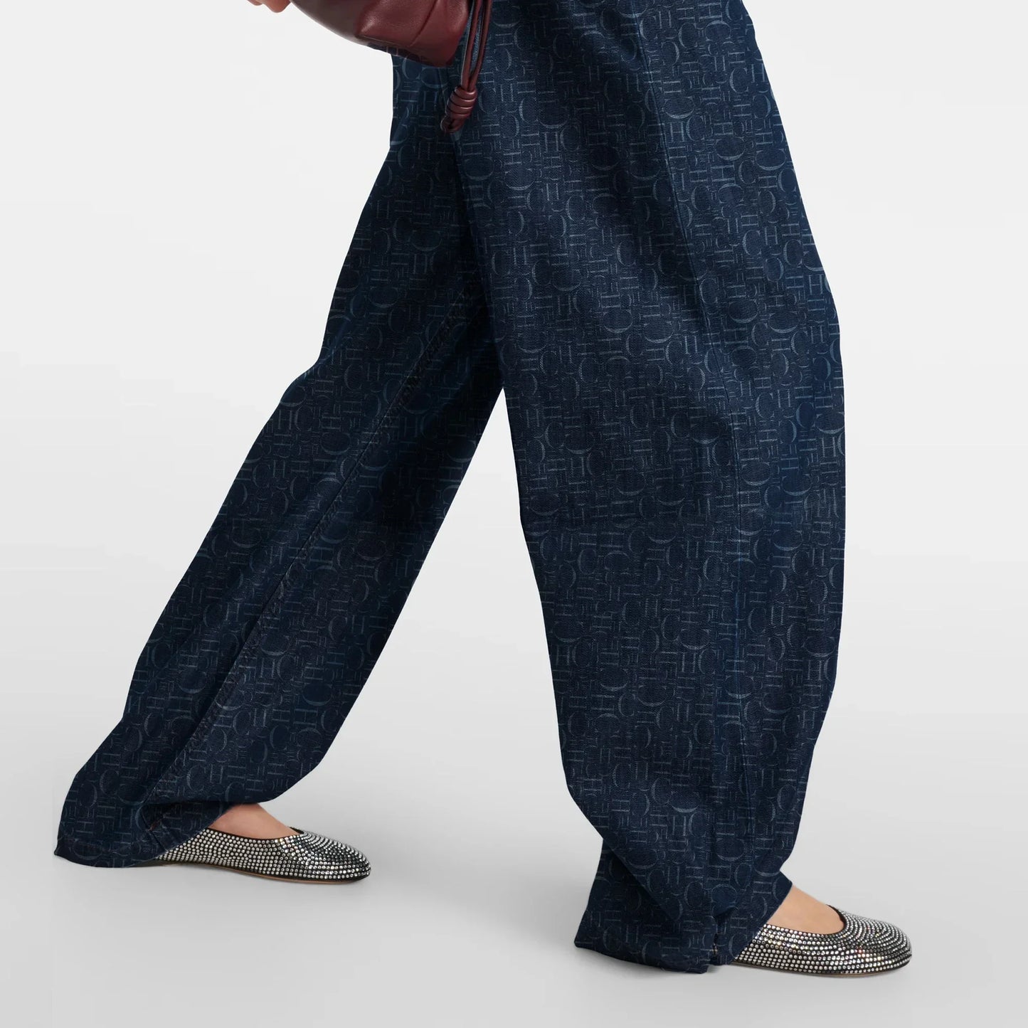 Brand New Loose Jeans Women's Retro Fashion High Waisted Pants Loose Wide Leg Denim Pants Women Straight Jean