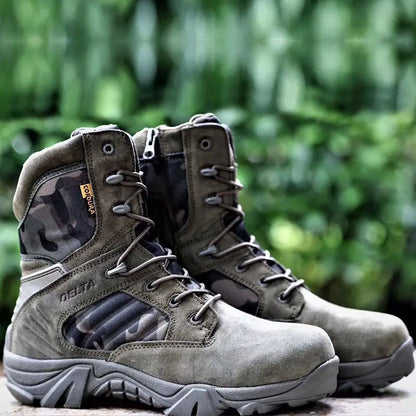 Winter Mens Boots Special Forces Combat High Boots Outdoor Sport Male Shoes Climb Mountains Cross Country Men's Shoes