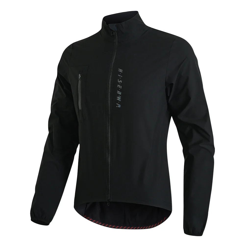 Men Cycling Jacket Lightweight Breathable Anti-UV Cycling Windbreaker High Quality MTB Road Bike Jersey 2-Way Zipper