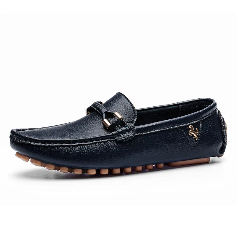 White Loafers for Men Size 48 Slip on Shoes Driving Flats Casual Moccasins for Men Comfy Male Loafers