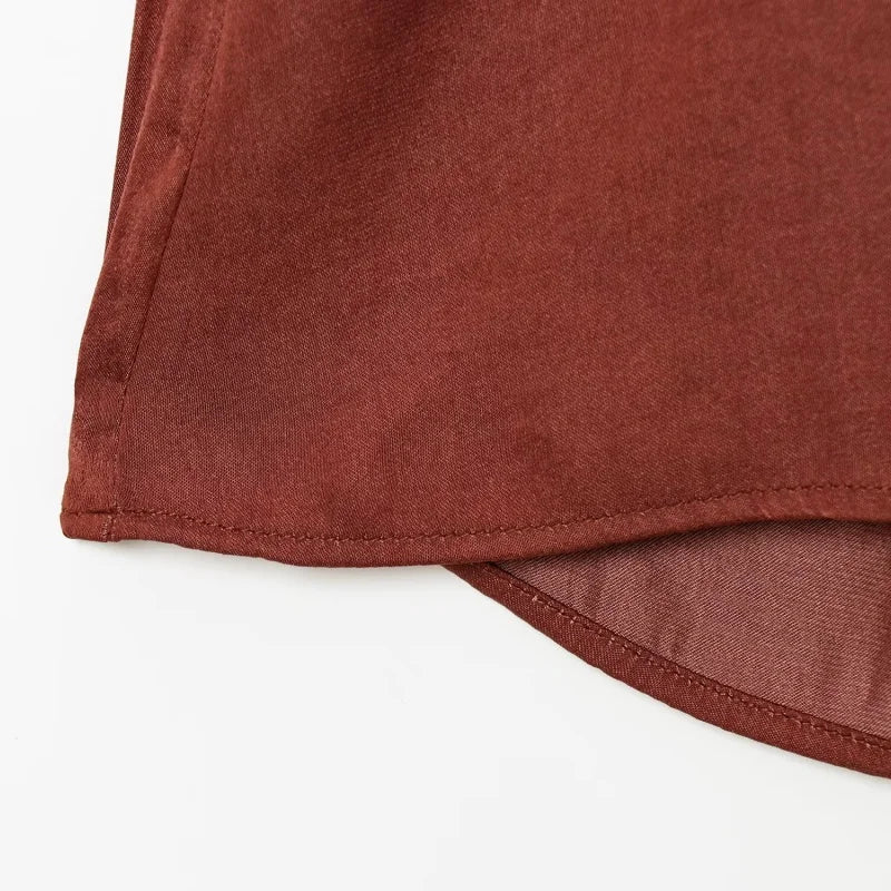 sexy Dress for Women Fashion Summer New Sleeveless Backless brown Hanging neck collar Chic Female Evening Dresses Mujer