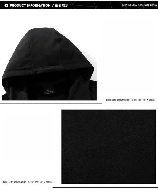 Men's Spring Autumn Tracksuit Set Long Sleeve Hoodie And Joggers 2-Piece Fitness Running Sportswear Casual Clothing