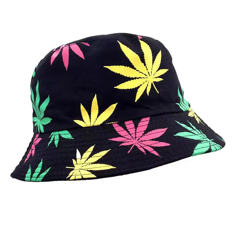 Wholesale New Bob Summer Bucket Hats Reversible Men Ladies Cotton Outdoor Sports Pull Up Fashion Panama Sun Hat Gift Wine Party