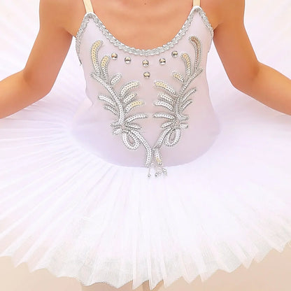 Summer Ballet Dress Women Vestidos Family Look Outfits Adult Ballet Girl Dress Tutu Ballerine Mother Kids Clothes Dance Costumes
