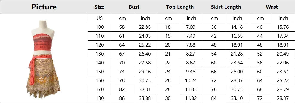 Disney Ocean Adventure Adult Kids Role Playing Vaiana Moana Princess Costume Dress Moana Necklace Pig Girls Mom Party Halloween