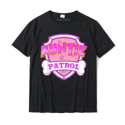 Dog Patrol Shirt Women's Clothing Funny Gift Birthday Party Family Clothing T-Shirt Birthday Gift Top Tee Shirt Women Clothing