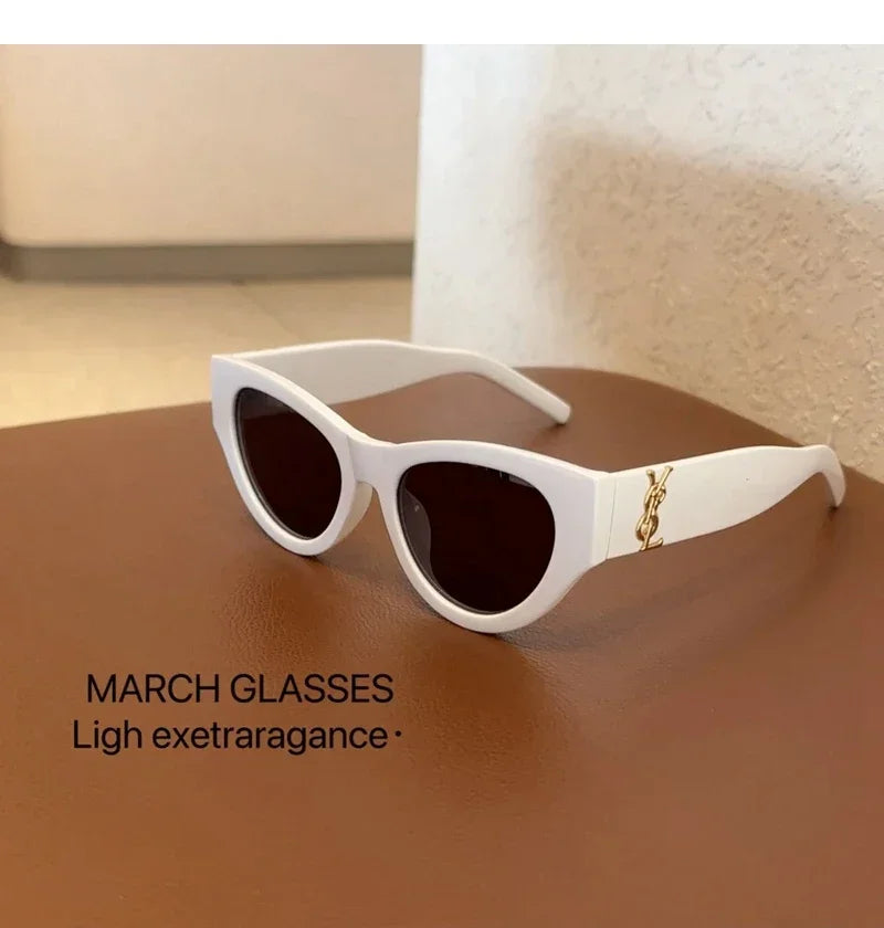 2025 New Fashion Women Sunglasses Luxury Retro Sun Glasses Cat Eye Eyewears Men Gafas De Sol Hombre Oculos De Sol Masculino