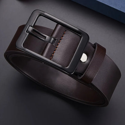 Unique Design For Men's Pin Buckle Belt Simple Fashion Men's Casual Business Belt Trendy Men's Waist Accessories Wholesale