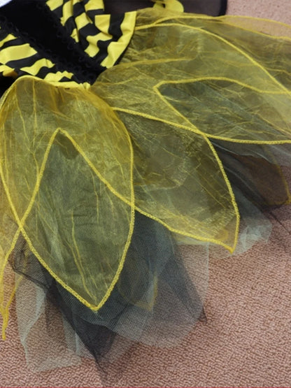 Children's Halloween costumes Girl animal insects dress up to perform bee Polka order ladybug beer show costumes
