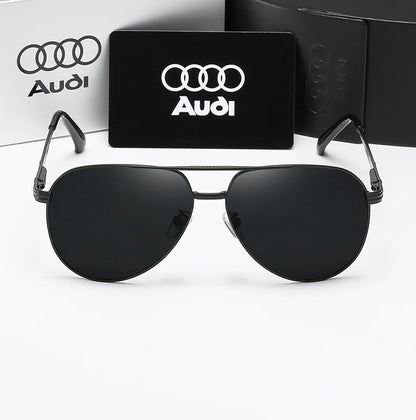 UV400 Polarized AntiGlare Retro Flight Sunglasses Glasses for Motorcycle Classic FrogEye Outdoor Glasses Men Women 558