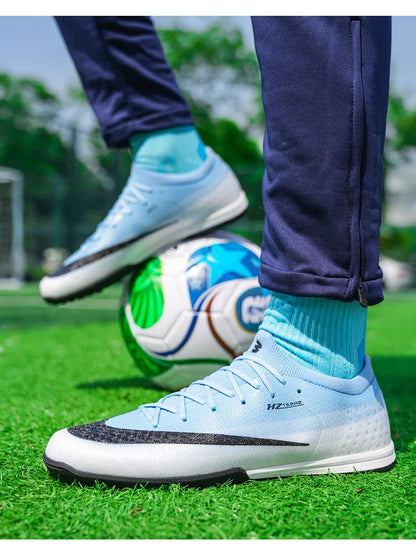 New Men Soccer Shoes Futsal Cleats Ultralight Hot Sale Football Boots Unisex High-quality Women Professional TF/FG Sneakers