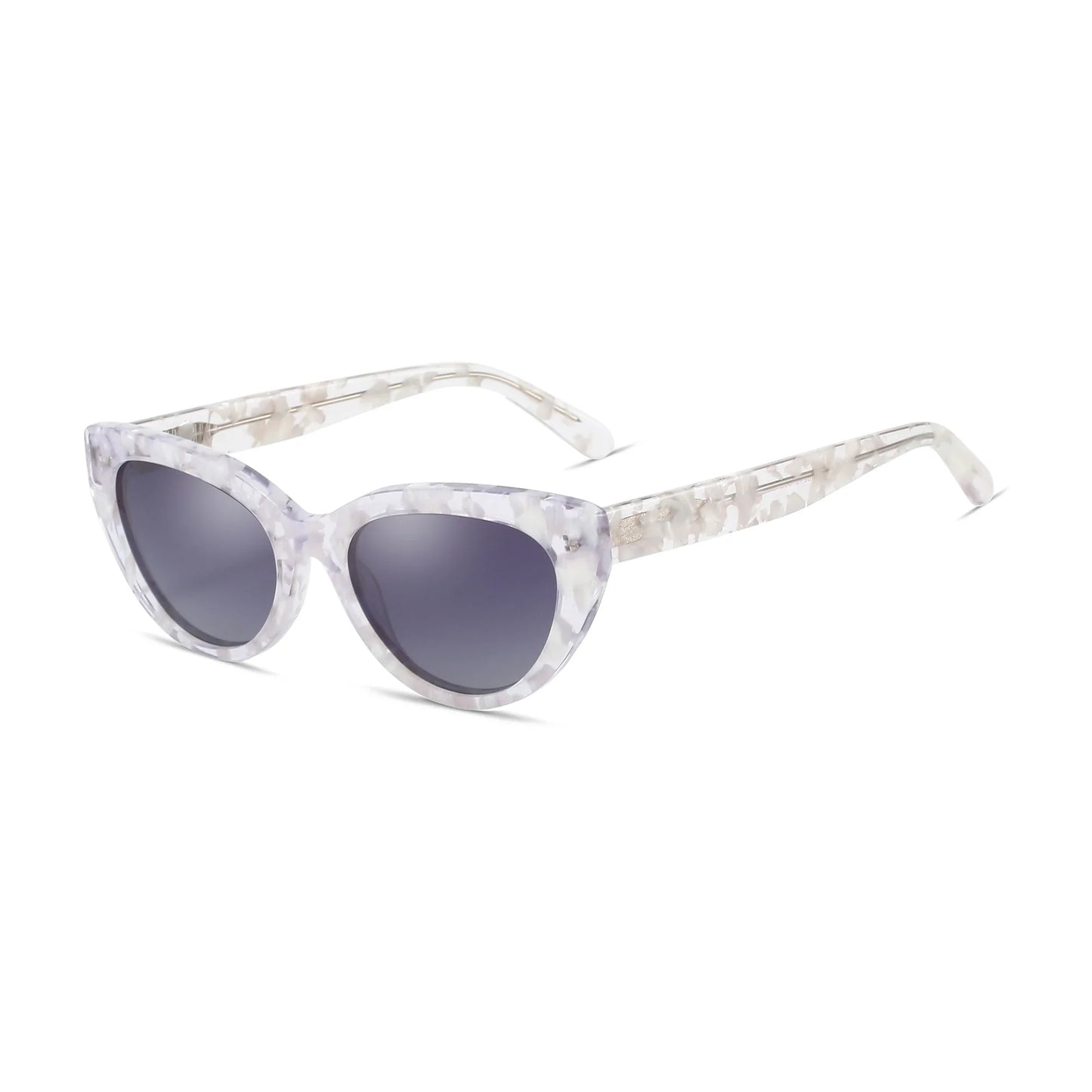 Fashion Cateye Prescription Sunglasses Women Handmade Acetate Myopia/Progressive Sun Glasses Polarized Optical Shade