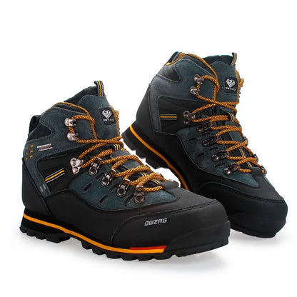 Men Outdoor Ankle Boots Mountain Climbing Sneaker Mens Waterproof Sports Shoes Fashion Casual Snow Boots Hiking Shoes