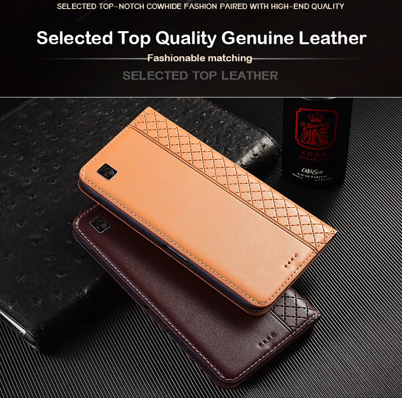 Napa Genuine Leather Case For Apple iPhone 7 8 X XS XR 11 12 13 14 15 16 17 Pro max Plus Phone wallet Flip Cover Cases