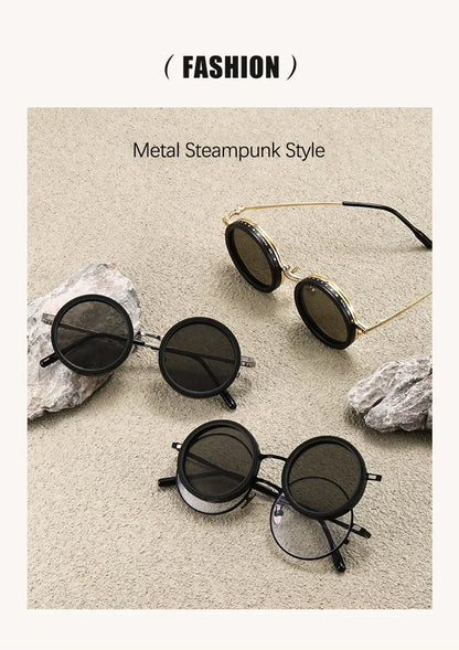 High Quality Magnetic Clip ND9 Rotating Adjustable Dimming Polarized Sunglasses Prescription Available Fishing Shades UV400