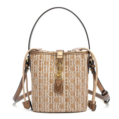 Minimalist and Versatile Summer New-arrival Straw Handbag for Women Exquisitely Crafted Women's Shoulder Bag