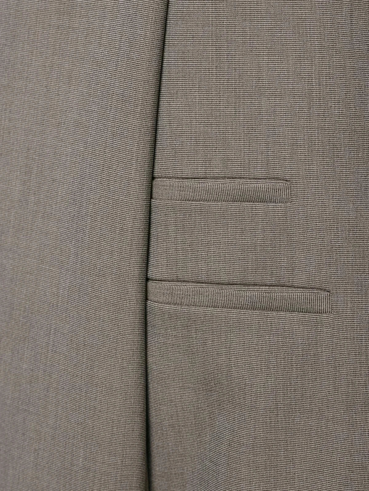 Vintage Office Lady Gray Solid Blazer Stand Collar Long Sleeve Loose Blazer Fashion 2026 Spring Summer Casual Blazer