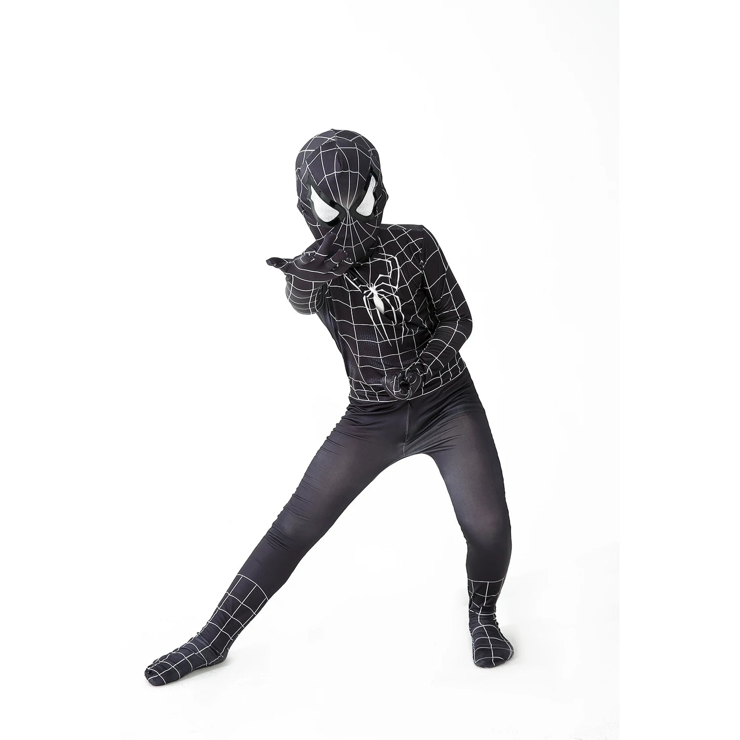 Superhero 12 Style Spiderman/Black Panther/Venom Halloween Party Christmas Cosplay Spiderman Costume Gifts
