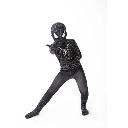 Superhero 12 Style Spiderman/Black Panther/Venom Halloween Party Christmas Cosplay Spiderman Costume Gifts