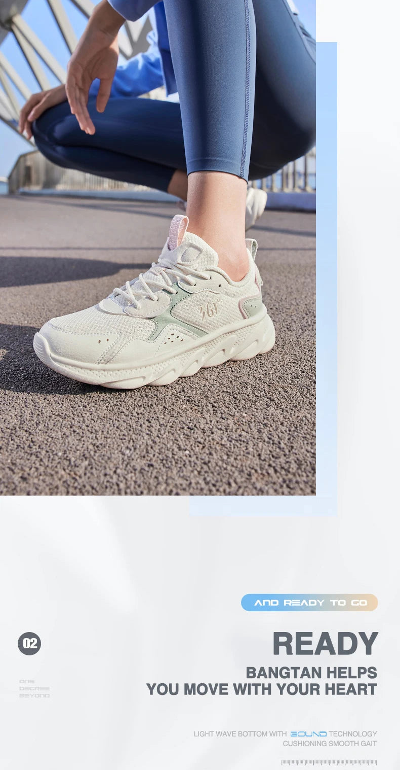 Women Running Sport Shoes Lightweight Non-Slip Shock-absorption Breathable Mesh Girl Sneaker Female 682232212
