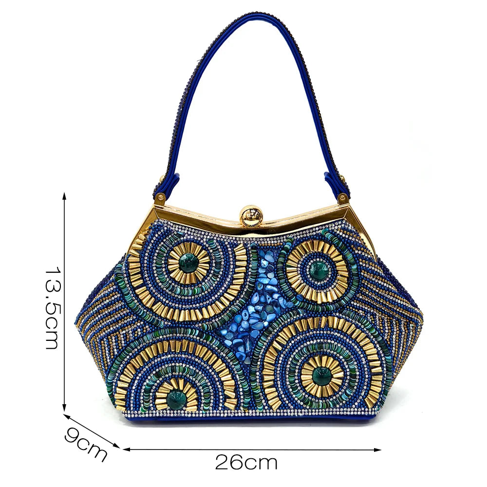 Elegant Italian Design Women's Party Shoes With Matching Handbag - Perfect for Hot African Weddings Stylish Heels and Bag Set
